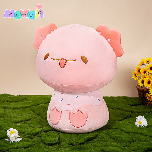 Cuteeeshop Mewaii Mushroom Family Axolotl Stuffed Animal Kawaii Plush Pillow Squish Toy