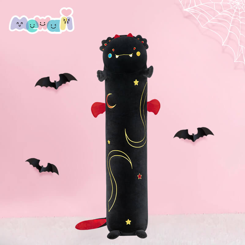Cuteeeshop Mewaii™ Musician Axolotl Long Cat Stuffed Animal Kawaii Plush Pillow Squish Toy