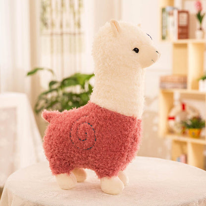 Cuteeeshop Little Alpaca Stuffed Animal Kawaii Plush Pillow Squish Toy