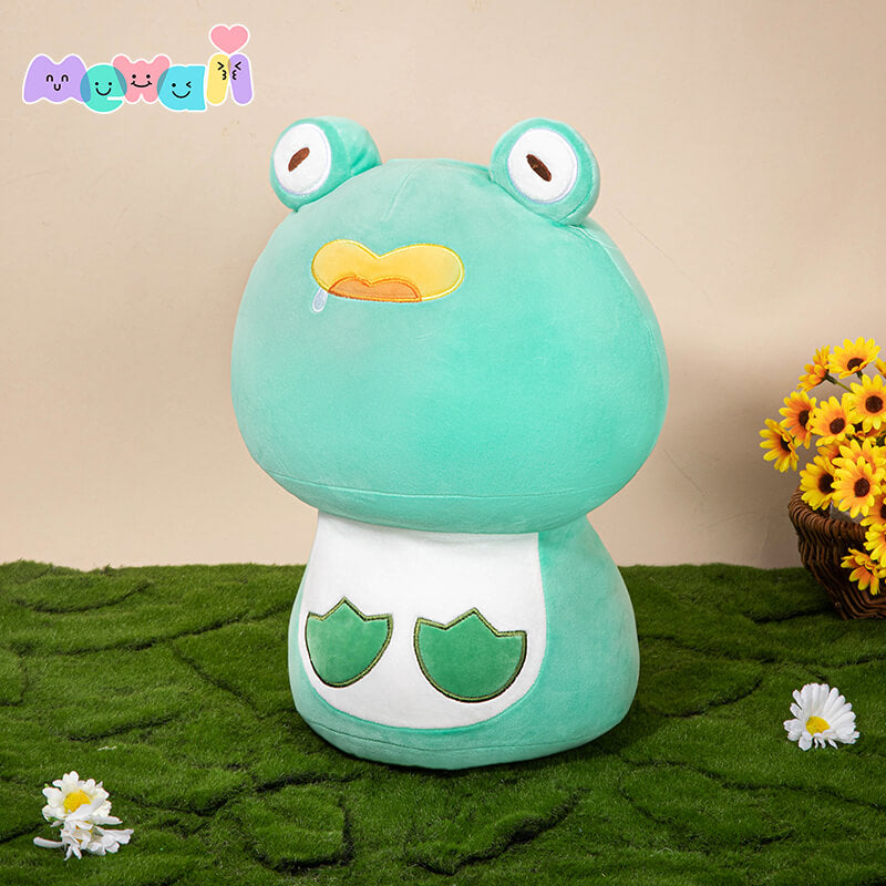 Mewaii Frog Pillow Stuffed Animals Plush Toys Kawaii Soft Plushies