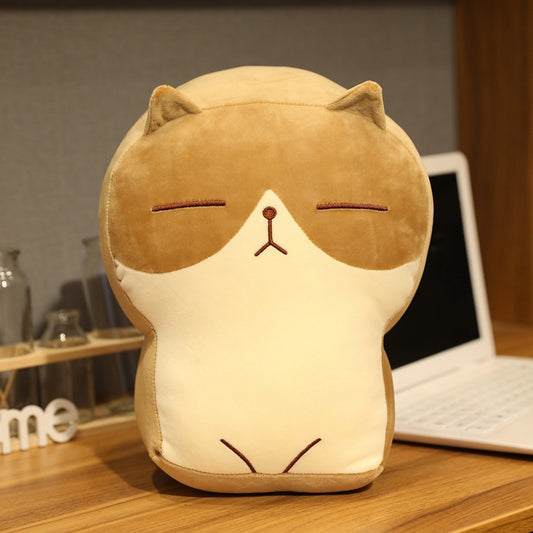 Cuteeeshop Toast Cat tuffed Animal Kawaii Plush Pillow Squish Toy