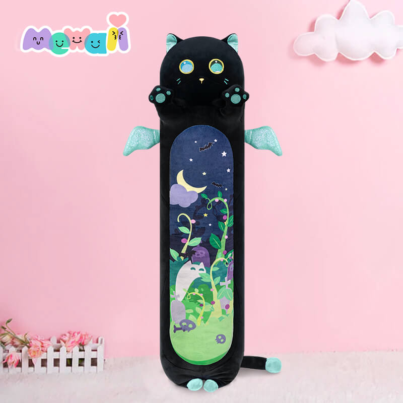 Mewaii Loooong Family Long Cat Kitten Stuffed Animal Kawaii Plush Pillow Squishy Toy List B