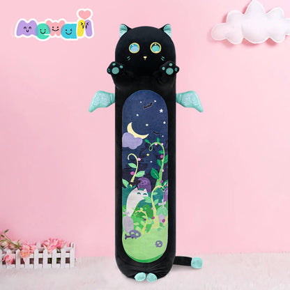 Mewaii Loooong Family Long Cat Kitten Stuffed Animal Kawaii Plush Pillow Squishy Toy List B