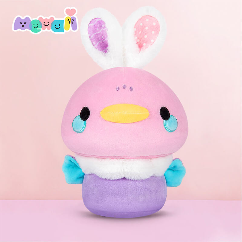 Purple Duck Stuffed Animal Kawaii Plush Pillow Squishy Toy