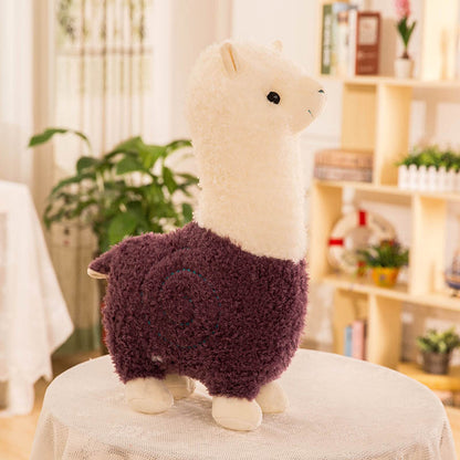 Cuteeeshop Little Alpaca Stuffed Animal Kawaii Plush Pillow Squish Toy