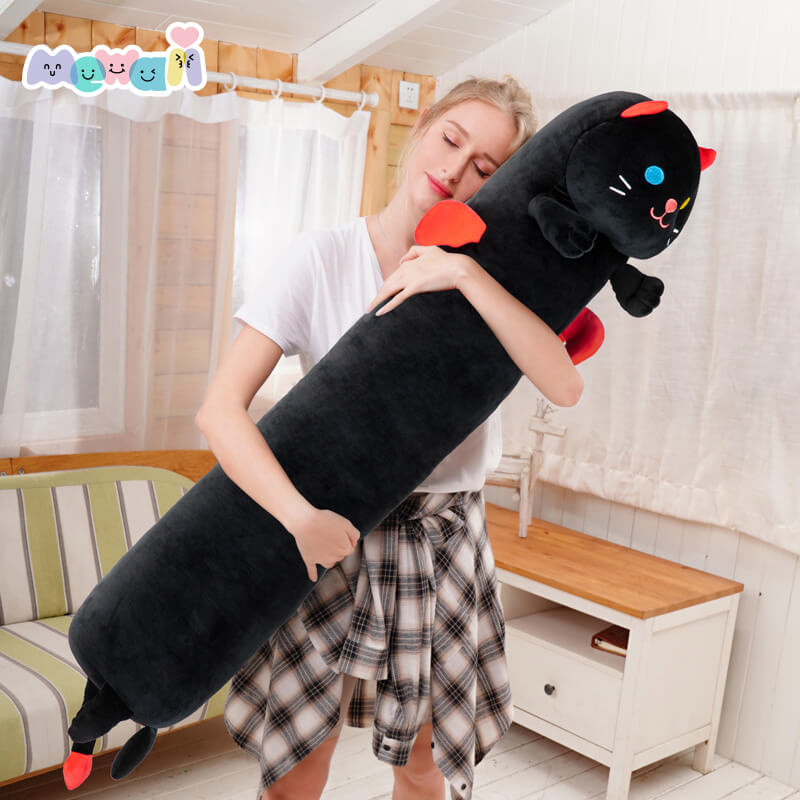 Mewaii Loooong Family Long Cat Kitten Stuffed Animal Kawaii Plush Pillow Squishy Toy List B