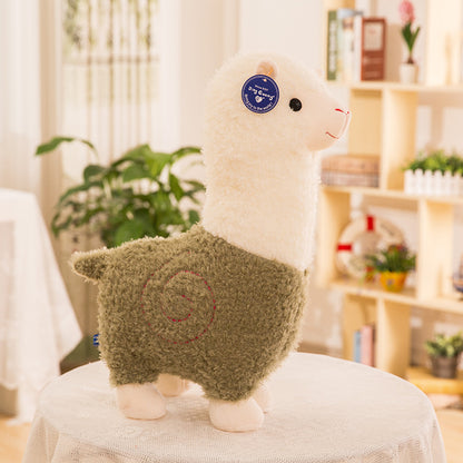 Cuteeeshop Little Alpaca Stuffed Animal Kawaii Plush Pillow Squish Toy