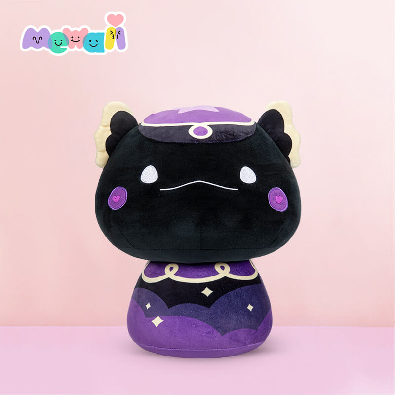 Mewaii® Mushroom Family Magic Purple Axolotl Kawaii Plush Pillow Squish Toy