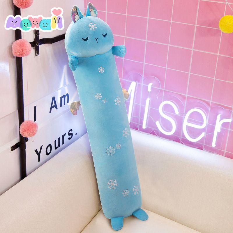 Mewaii Loooong Family Long Cat Kitten Stuffed Animal Kawaii Plush Pillow Squishy Toy List B