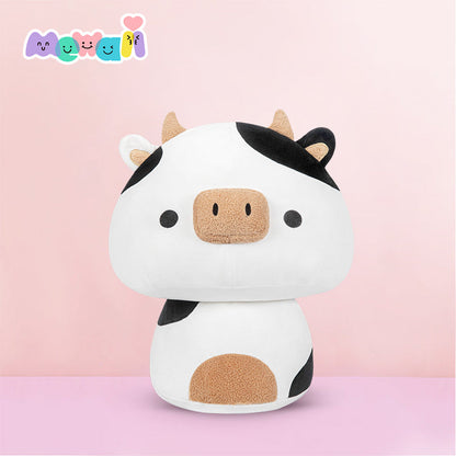 Mewaii® Mushroom Family Cow Series Stuffed Animal Kawaii Plush Pillow Squish Toy