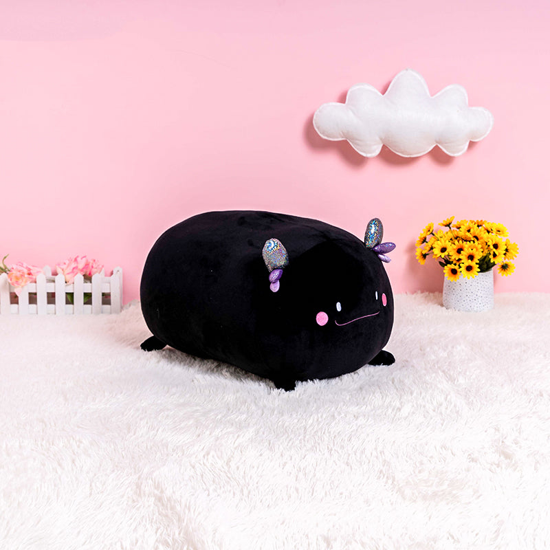 Mewaii™ Fluffffy Family Soft Pillow Original Puffy Black Axolotl Hacker Squish Toy