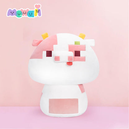 Mewaii® Mushroom Family Cow Series Stuffed Animal Kawaii Plush Pillow Squish Toy