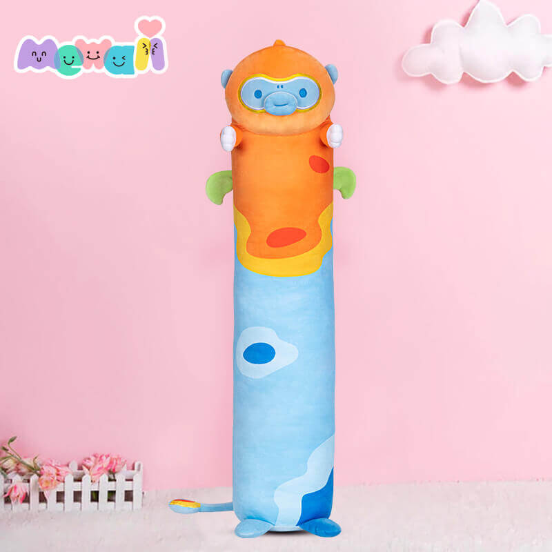 Mewaii Loooong Family Long Cat Kitten Stuffed Animal Kawaii Plush Pillow Squishy Toy List A