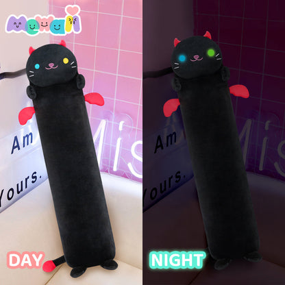 Mewaii Loooong Family Long Cat Kitten Stuffed Animal Kawaii Plush Pillow Squishy Toy List A