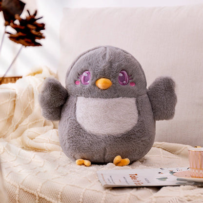 Cuteeeshop Tit Bird Stuffed Animal Kawaii Plush Pillow Squish Toy