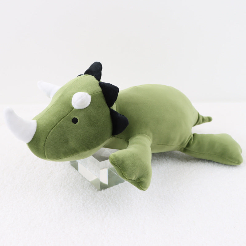 Cuteeeshop Small Lying Dinosaur Stuffed Animal Kawaii Plush Pillow Squish Toy