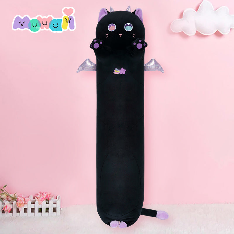 Mewaii Loooong Family Long Cat Kitten Stuffed Animal Kawaii Plush Pillow Squishy Toy List B