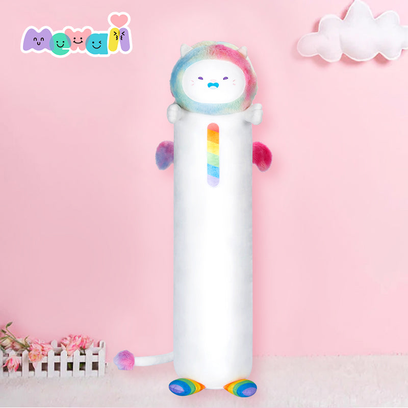 Mewaii Loooong Family Long Cat Kitten Stuffed Animal Kawaii Plush Pillow Squishy Toy List A