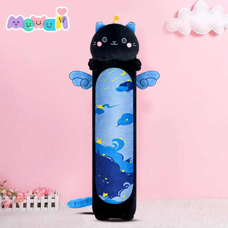 Mewaii Loooong Family Long Cat Kitten Stuffed Animal Kawaii Plush Pillow Squishy Toy List B