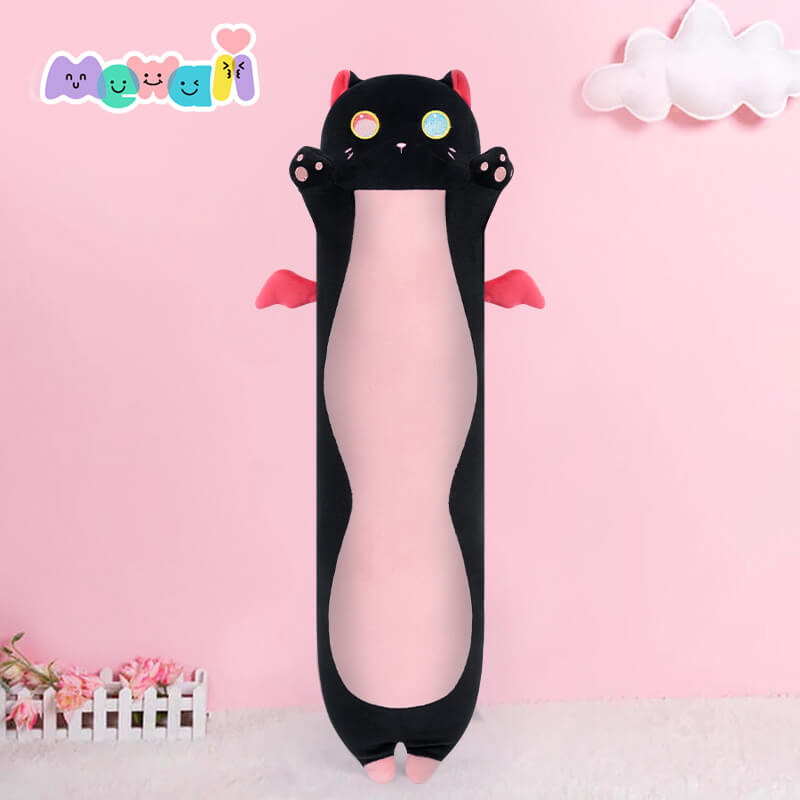 Mewaii Loooong Family Long Cat Kitten Stuffed Animal Kawaii Plush Pillow Squishy Toy List B