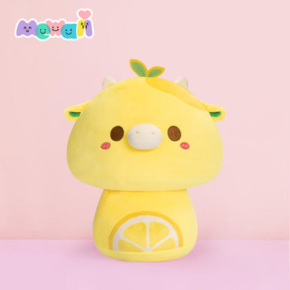Mewaii® Mushroom Family Cow Series Stuffed Animal Kawaii Plush Pillow Squish Toy