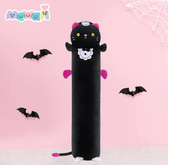 Mewaii Loooong Family Long Cat Kitten Stuffed Animal Kawaii Plush Pillow Squishy Toy List A